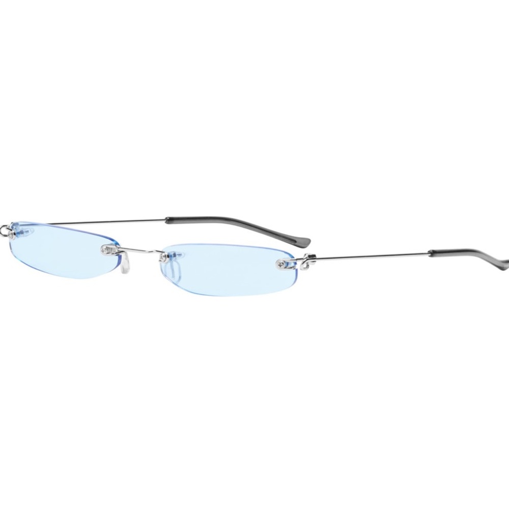 Christianah Jones Slim Shady Blue sunglasses